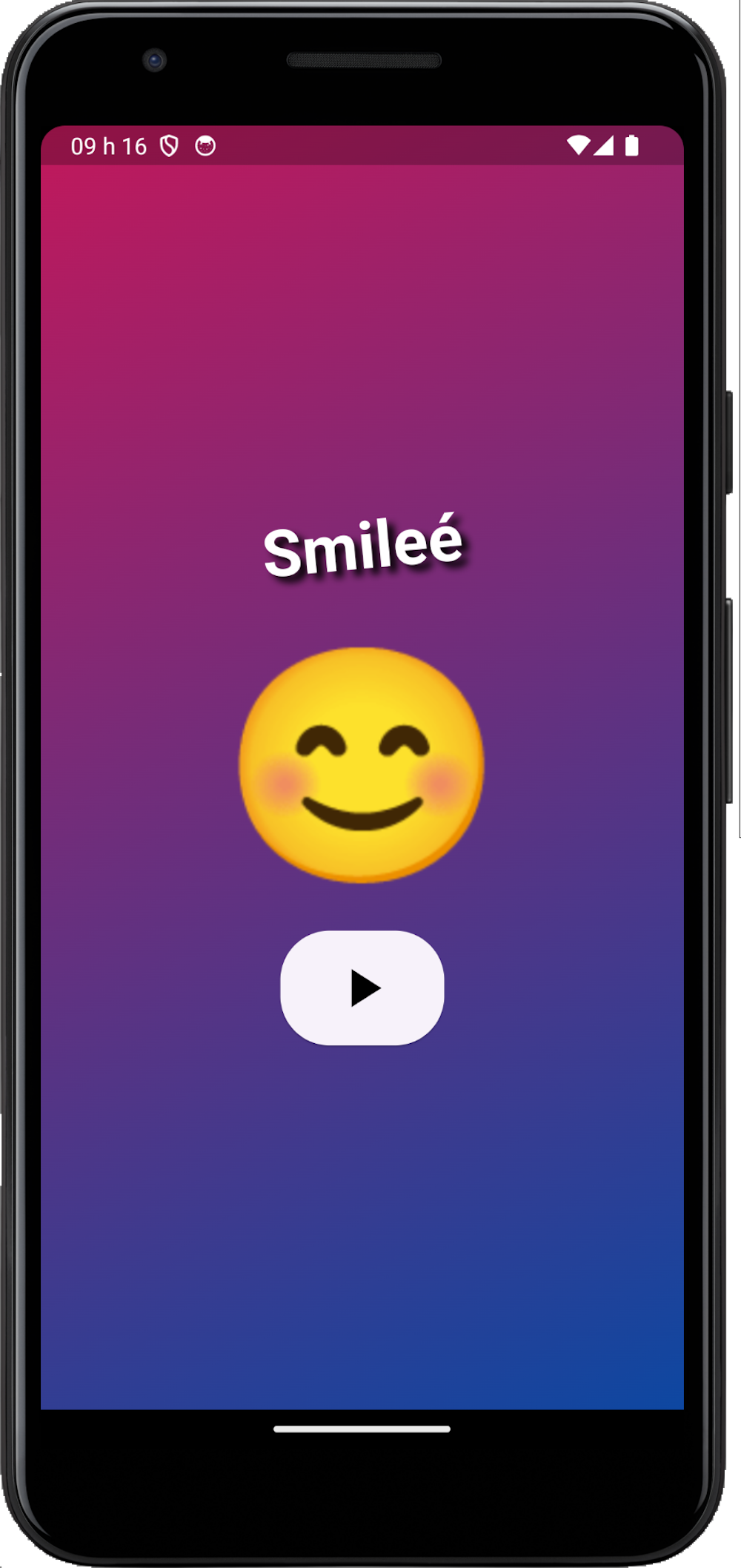 Smileé on Phone